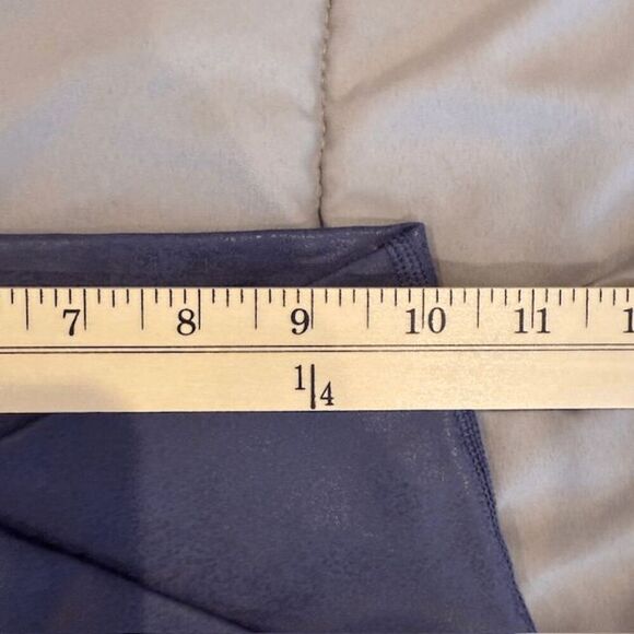 OFFLINE By Aerie The Hugger Crossover High Waisted Crackle Legging Blue Small - Picture 6 of 12